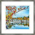 Vibrant Klondike Autumn Framed Print