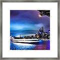 Vibrant Sydney Harbour Framed Print