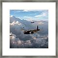 Vickers Wellingtons No 75 Squadron Framed Print