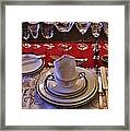 Victorian Place Setting Framed Print