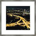 Vienna By Night Framed Print