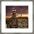 View From 30 Rock 2 Framed Print