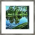 View From Accross The Lake Framed Print