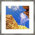 View From Floor Of Bryce Canyon Framed Print