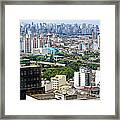 View From Edificio Martinelli 2 - Sao Paulo Framed Print