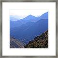 View From Moro Rock Framed Print