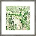 View From The Dam Framed Print