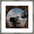View From The Nose Of Memphis Belle Framed Print