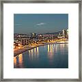 View Of Barcelona Framed Print
