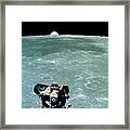 View Of The Apollo 11 Lunar Module Ascent Stage Framed Print