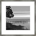View Of The Old Dock Framed Print