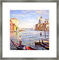 View On Della Salute Framed Print