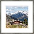 View Over The  Ulten Valley (ultental Framed Print