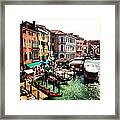 Views In Venice 2 Framed Print
