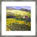 Villa Toscana Framed Print