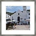 Village Church - Frigiliana - Spain Framed Print