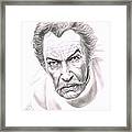 Vincent Price Framed Print