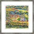 Vineyards Of Provence Framed Print