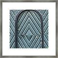 Vintage Door Framed Print