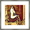 Vintage Femme Ii Framed Print