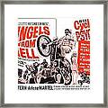 Vintage Motorcycle Movie Posters Framed Print