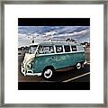 Vintage Volkswagen Bus 2 Framed Print