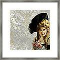 Vintage Woman From Early 1900s Framed Print