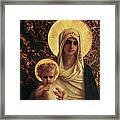 Virgin And Child Framed Print