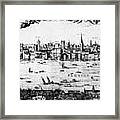 Visscher's View Of London Framed Print