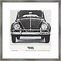 Volkswagen Beetle Framed Print