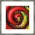 Voodoo Red Framed Print