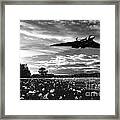 Vulcan History Mono Framed Print