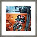 Vw Bus With Cool Tatts Framed Print