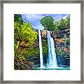 Wailua Falls Kauai Framed Print