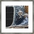 Waiting In The Alley Framed Print