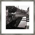 Walking Along The C And O Framed Print