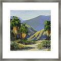 California Palms In The Preserve Framed Print