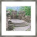 Wall In Landscape Framed Print