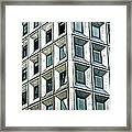 Wall Street Building Framed Print