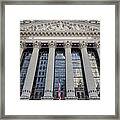 Wall Street New York Stock Exchange Nyse Framed Print