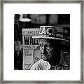 Wallace For President Supporter Framed Print