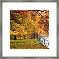 War And Peace Framed Print