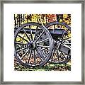 War Thunder - The Albemarle Va Artillery Wyatt's Battery-b2 West Confederate Ave Gettysburg Framed Print