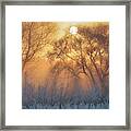 Warm And Cold Framed Print