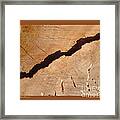 Warm Willow Wood-iii Framed Print