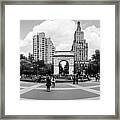 Washington Monument Panoramic Framed Print