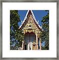 Wat Laksi Ubosot Dthb1426 Framed Print