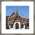 Wat Maha Pruettharam Four Gable Walls Temple Dthb024 Framed Print