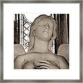 Watching Over In Sepia Framed Print