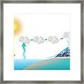 Water Cycle Framed Print